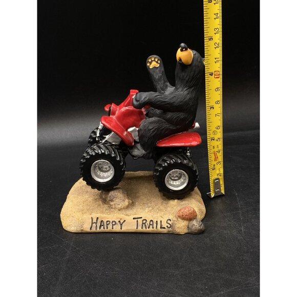 Happy Trails 4 Wheeler BEARFOOTS by Jeff Fleming Big Sky Carvers 2010 READ - Picture 4 of 9